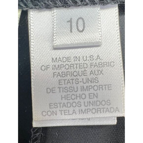 Susan Bristol Vintage Skirt Womens 10 Black Velvet Evening Dark Fairy Whimsigoth - Picture 10 of 11